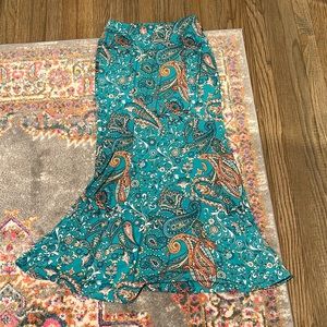 Cato Maxi Style Paisley Skirt